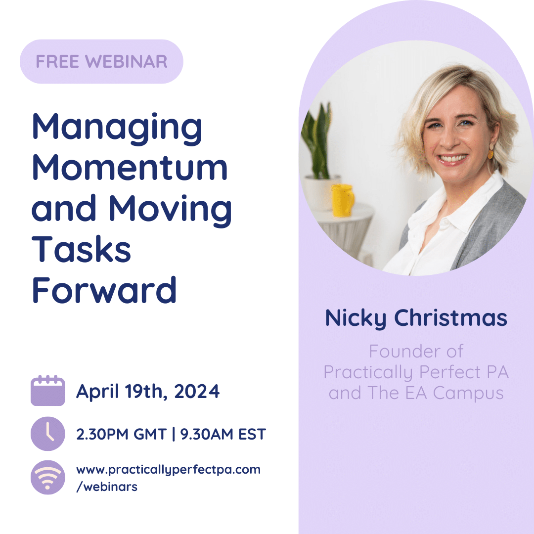 Managing Momentum and Moving Tasks Forward